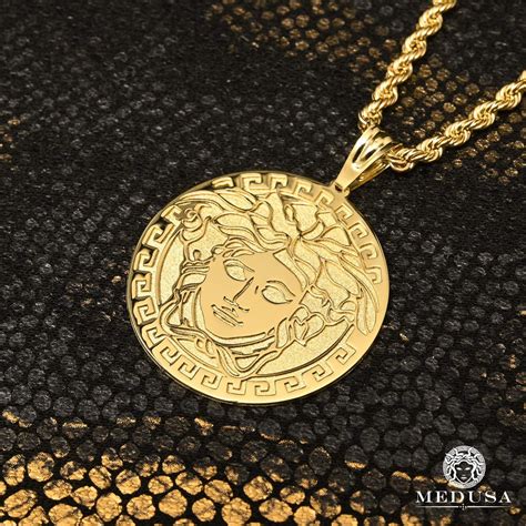 versace pendentif|versace pendant necklace.